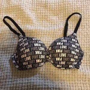 Victoria’s Secret pink bra